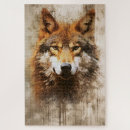 Search for wolf puzzles Wild