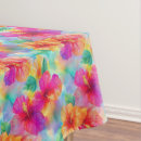 Search for tropical hibiscus tablecloths Yellow