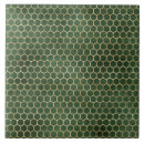 Search for green and gold tiles Elegant