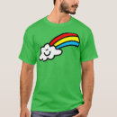 Search for rainbow with clouds tshirts Retirement