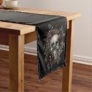 Search for vintage halloween table runners Skull