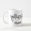 Search for hanging mugs Black and white