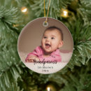 Search for first grandchild christmas tree decorations Newborn