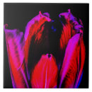 Search for futuristic photography Neon tulip