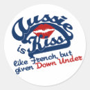 Search for funny aussie stickers Down under