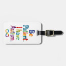 Search for autism luggage tags Neurodiversity