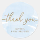 Search for blue and gold baby shower stickers For her