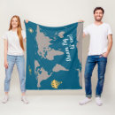 Search for airplane blankets Map