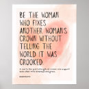 Search for supportive posters Women