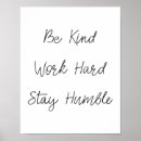 Search for work hard stay humble quotes Black and white