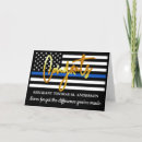 Search for police congratulations cards Thin blue line