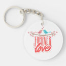 Search for amazing round key rings Heart