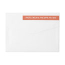 Search for new return address labels Fun