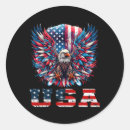 Search for eagle designs stickers Red white blue