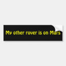 Search for rover bumper stickers Mars