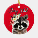Search for raccoon christmas tree decorations Wildlife