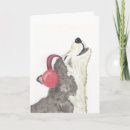 Search for wolf birthday cards Watercolor