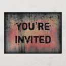 Search for blood red invitations Eerie