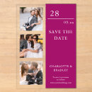 Search for clear save the dates Acrylic
