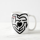 Search for labyrinth maze mugs Hearts