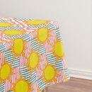 Search for teal and orange tablecloths White
