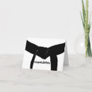 Search for black belt congratulations cards Martial arts
