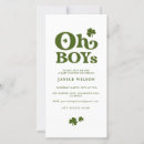 Search for st patricks day baby invitations Whimsical