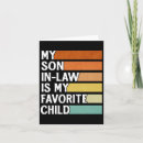 Search for funny son in law cards Father