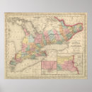 Search for canada map posters Ontario