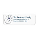 Search for dreidel return address labels Jewish