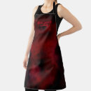 Search for black magic aprons Red