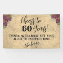Search for cheers to 60 years banners Elegant