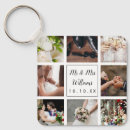 Search for married square key rings Keepsake