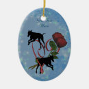 Search for dog silhouette christmas tree decorations Cute