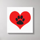 Search for paws canvas prints Dog