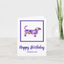 Search for funny mum birthday cards Dachshund