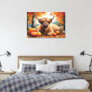 Search for cow canvas prints Scottish