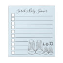 Search for new baby personal stationery Blue