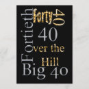 Search for big 40th birthday invitations Party