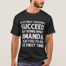 Search for amanda tshirts Joke