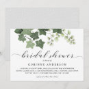 Search for ivy bridal shower invitations Modern