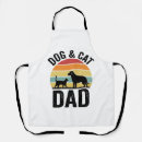 Search for vintage cat and dog aprons Wolf