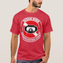 Search for rescue diver tshirts Frogman