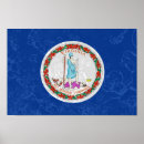 Search for virginia flag posters United states