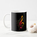 Search for bass clef mugs Band