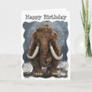 Search for mammoth cards Animals