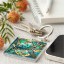Search for stained glass key rings Animal