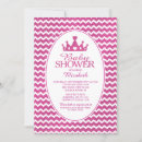 Search for crown baby shower invitations Princess