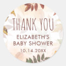 Search for autumn foliage stickers Baby shower
