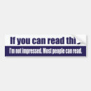 Search for readings bumper stickers Cool